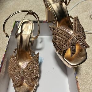 BLING Jeffrey Campbell Party Shoes!!!  Worn once at my 50th Birthday party!